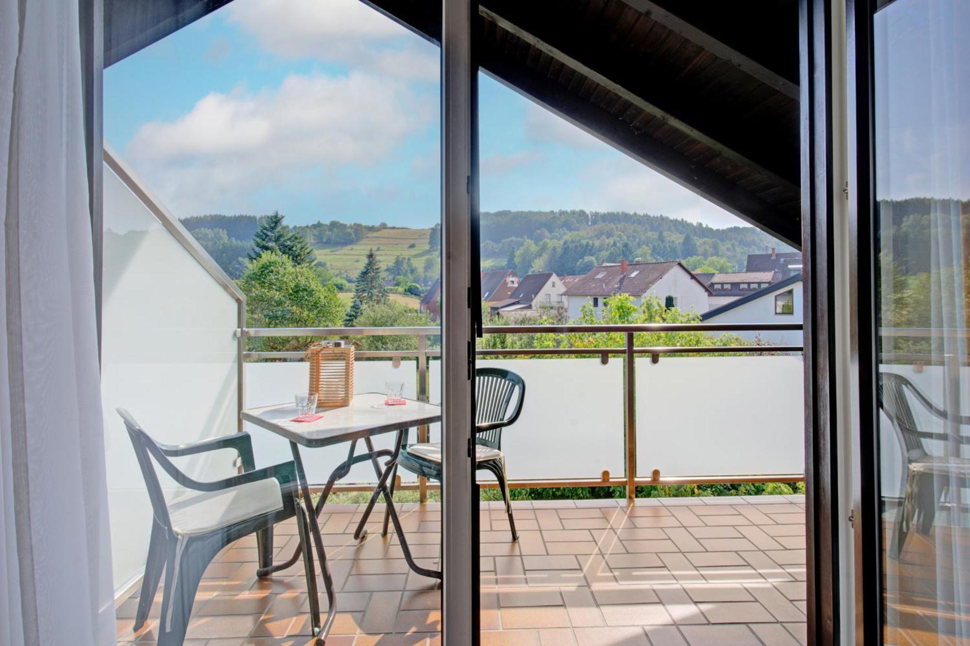 Apartment Landhotel Zum Storchennest Bann Exteriér fotografie